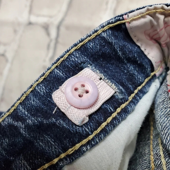 Levi's Red Tab Jeans 5 Pocket Straight Leg Size 8 Adjustable Waist Cowgirl - Picture 6 of 12